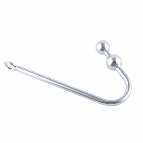 Anal Hooks Hook Two 4417 Anal Stainless Balls Steel Pleasurable 0202